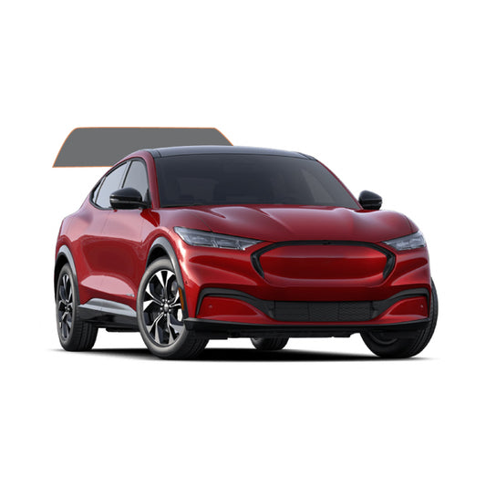 CERAMIC WINDOW TINT FILM FOR 2021-2022 FORD MUSTANG MACH E — (FRONT WINDSHIELD 50%)
