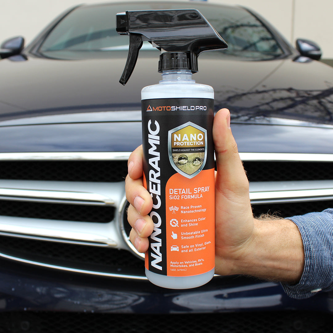 MotoShield Pro Nano Ceramic Detail Spray - 16oz Kit