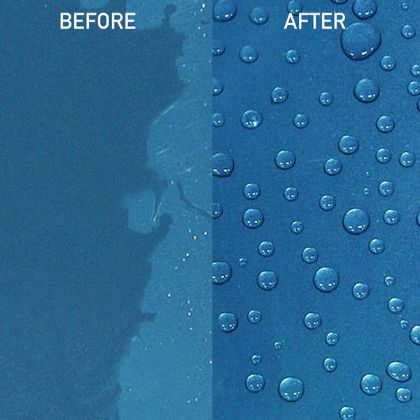 A vibrant blue background with varying shades, creating a calming and serene atmosphere.