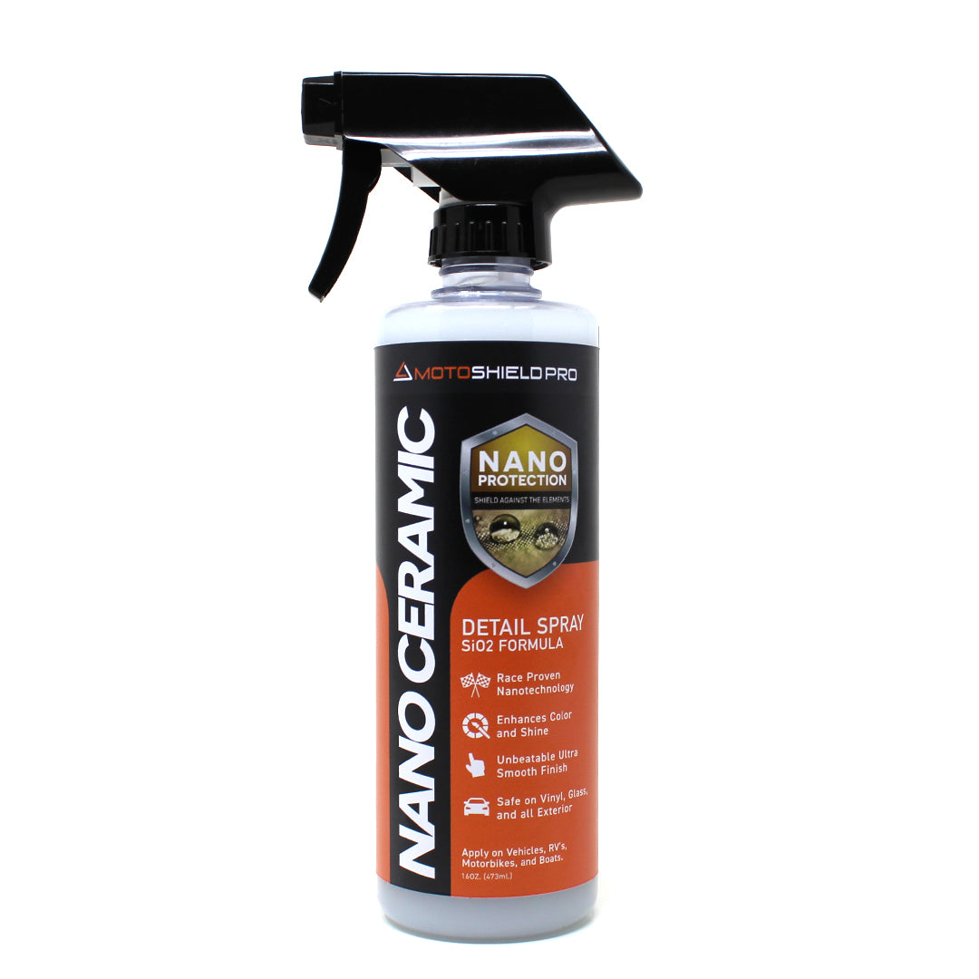 MotoShield Pro Nano Ceramic Detail Spray - 16oz Kit