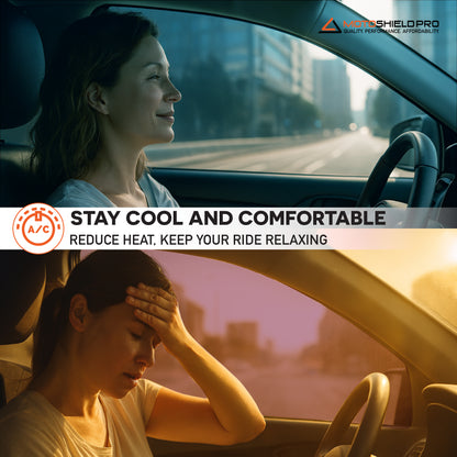 MotoShield Pro Nano Carbon Window Tint - 24" in x 100' ft Roll + Lifetime Warranty