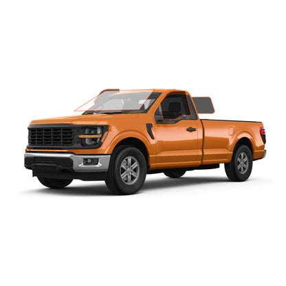 Nano Carbon Car Window Tint For 2 Door Truck - All Windows