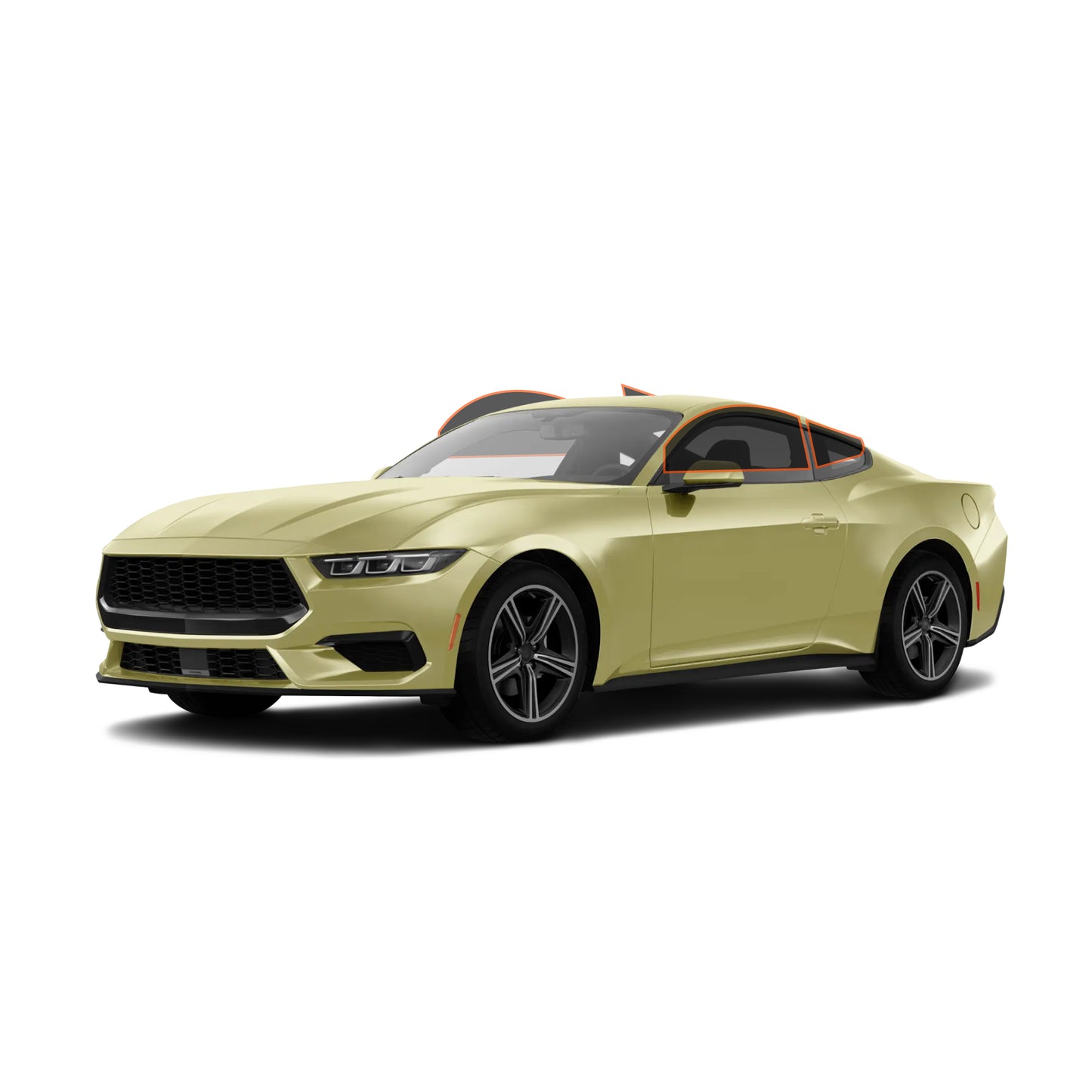 Nano Ceramic Car Window Tint Kit for 2 Door Car | All Sides