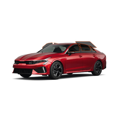 Nano Carbon Car Window Tint For 4- Door Car | All Sides + Rear