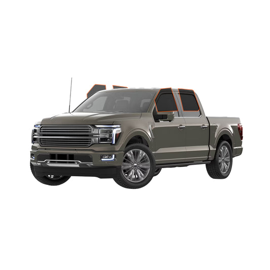 Nano Ceramic Car Window Tint for 4-Door Truck | All Sides