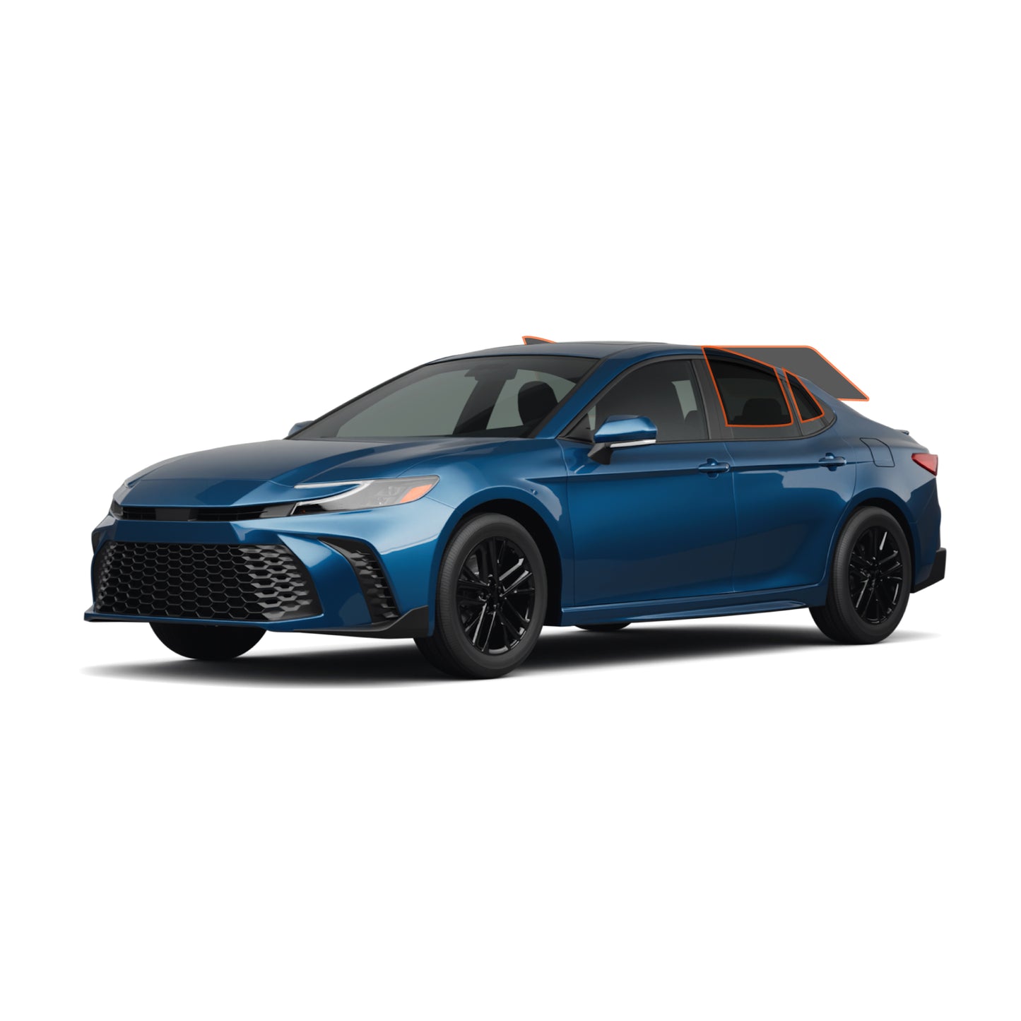 Nano Ceramic Car Window Tint for 4 Door Car Back Sides + Rear