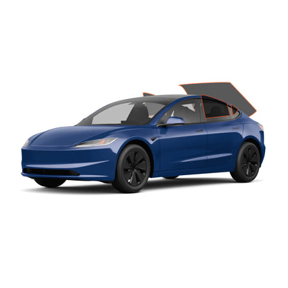 MotoShield Pro Tesla Model 3 | Carbon Window Tint | Back 2 Sides + Rear + Lifetime Warranty