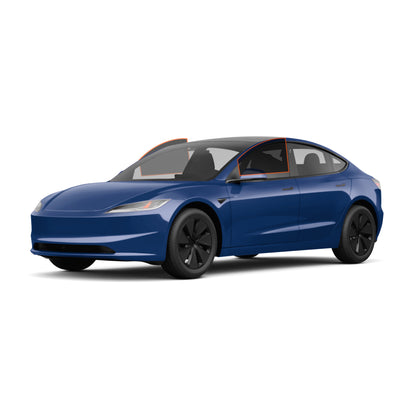MotoShield Pro Tesla Model 3 | Nano Carbon Tint | Front 2 Windows + Lifetime Warranty