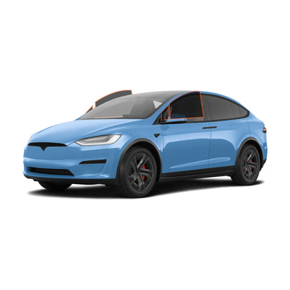 MotoShield Pro Tesla Model X | Nano Carbon Tint | Front 2 Windows + Lifetime Warranty