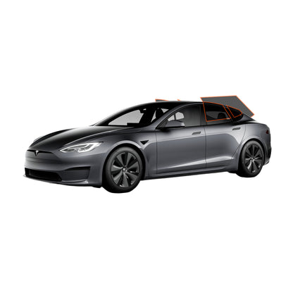 Nano Ceramic Car Window Tint for Tesla Model S Back 2 Sides + Rear