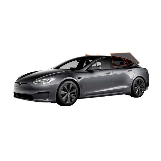 Nano Ceramic Car Window Tint for Tesla Model S Back 2 Sides + Rear
