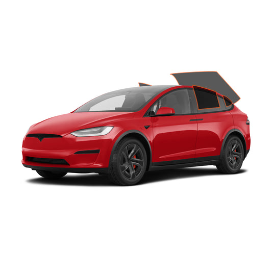 Nano Ceramic Car Window Tint for Tesla Model X Back 2 Sides + Rear