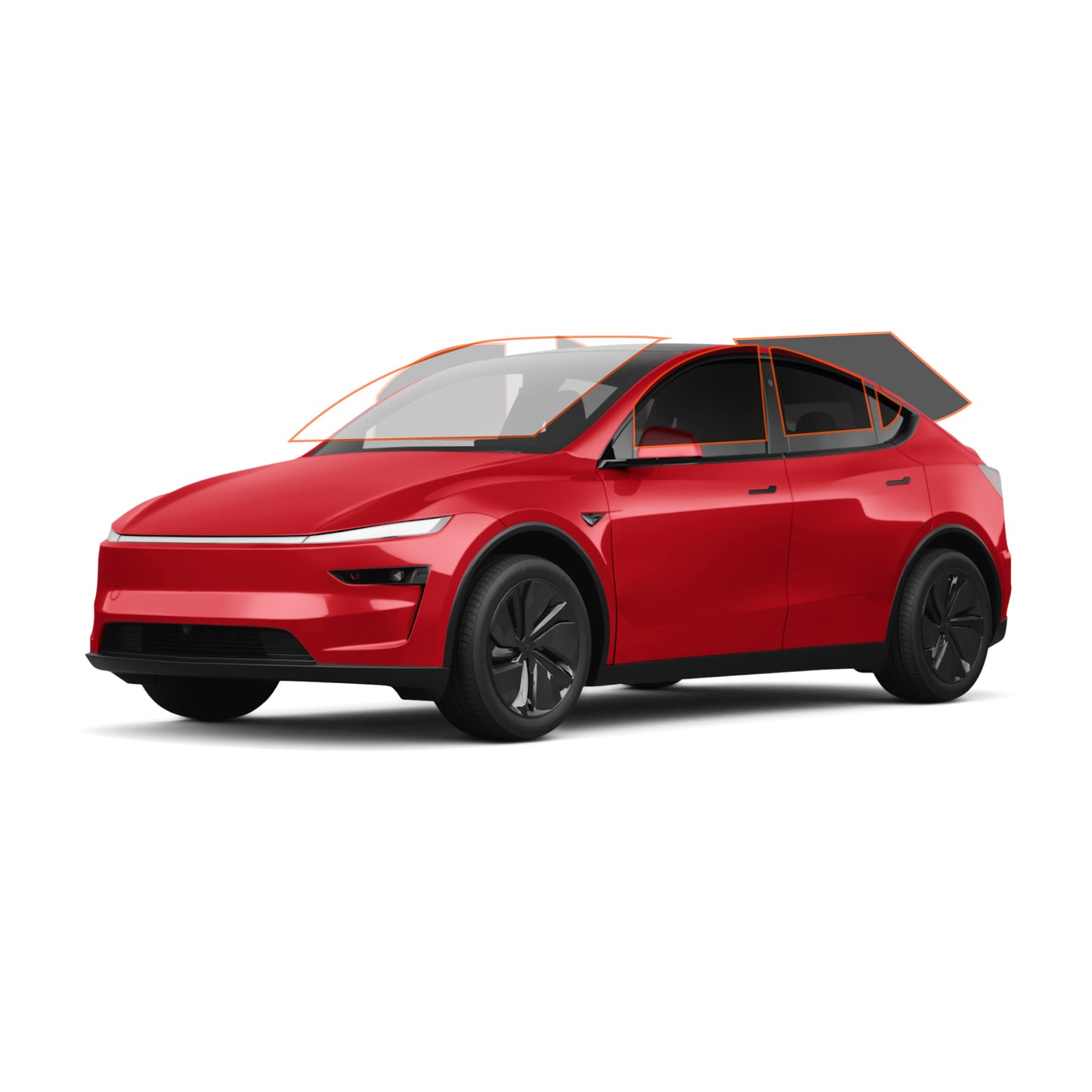 Nano Ceramic Car Window Tint for Tesla Model Y All Windows