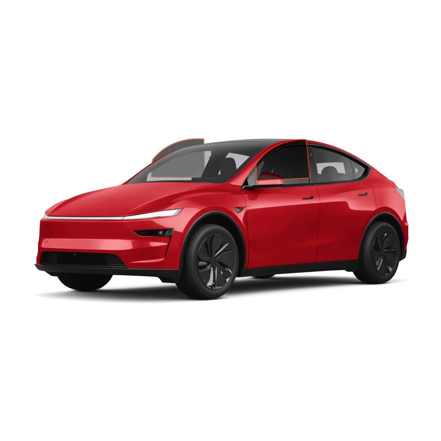 Nano Ceramice Car Window Tint for Tesla Model Y Front 2 Windows