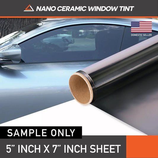 Sample Only - Nano Ceramic Tint (5 inches x 7 inches)