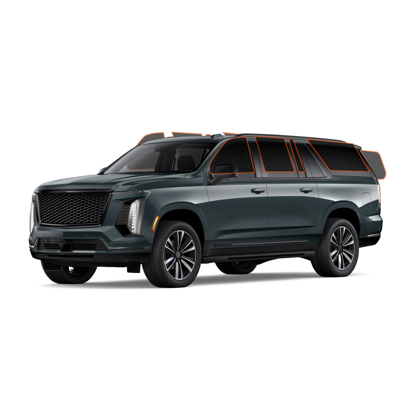 Nano Ceramic Car Window Tint for SUV All Sides + Rear