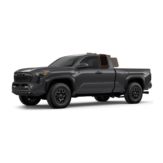 MotoShield Pro Extended Cab Truck | Nano Carbon Tint | Back 2 Sides + Rear + Lifetime Warranty
