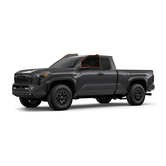 MotoShield Pro Extended Cab Truck | Nano Carbon Tint | Front 2 Windows + Lifetime Warranty