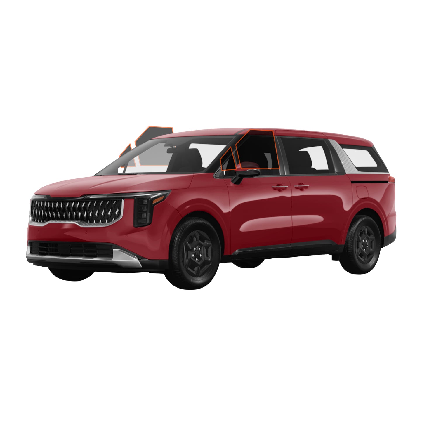 MotoShield Pro Mini Van | Nano Carbon Tint | Front 2 Windows