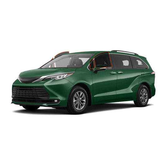 Nano Ceramic Car Window Tint for Van Front 2 Doors