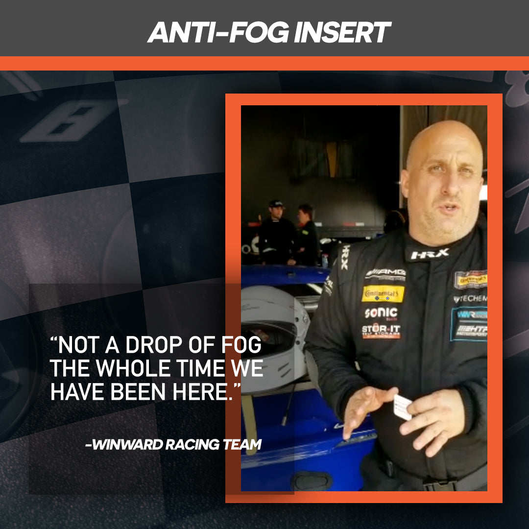 MotoShield Pro Anti-Fog Insert For Helmet Visors