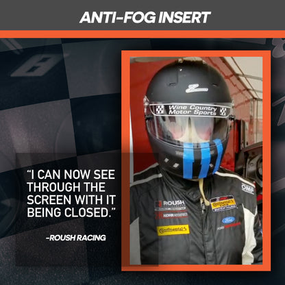 MotoShield Pro Anti-Fog Insert For Helmet Visors