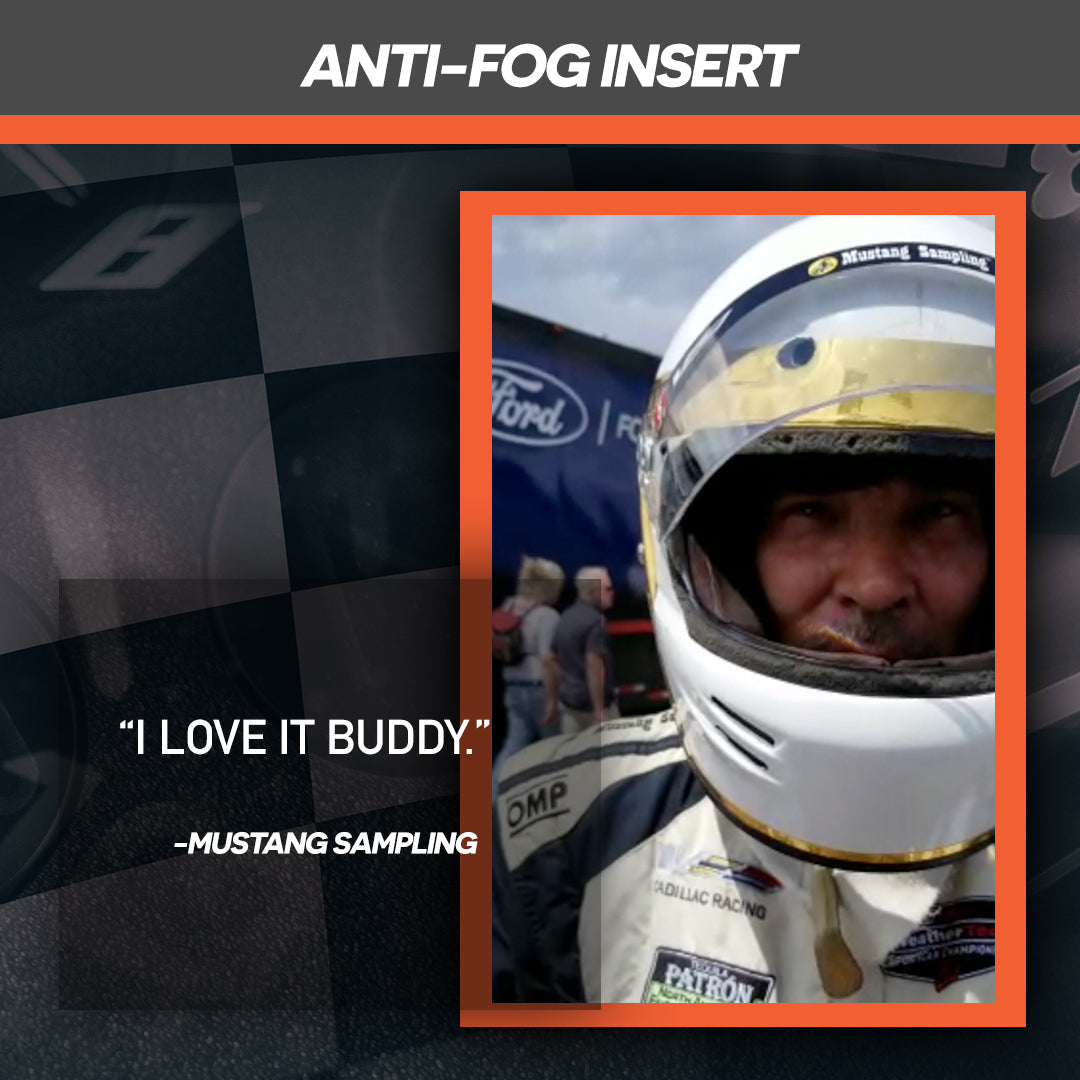 MOTOSHIELD PRO ANTI-FOG INSERT FOR HELMET VISORS