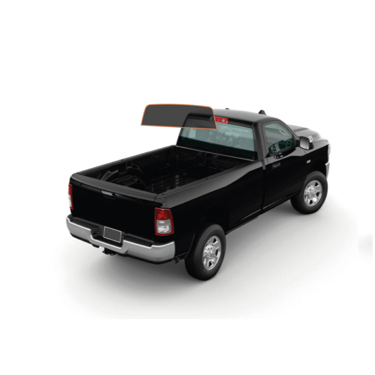 MotoShield Pro Premium Professional 2mil Precut Ceramic Window Tint Film for 2010-2021 Dodge Ram 3500 Standard Cab — (Rear Windshield 15%) + Lifetime Warranty