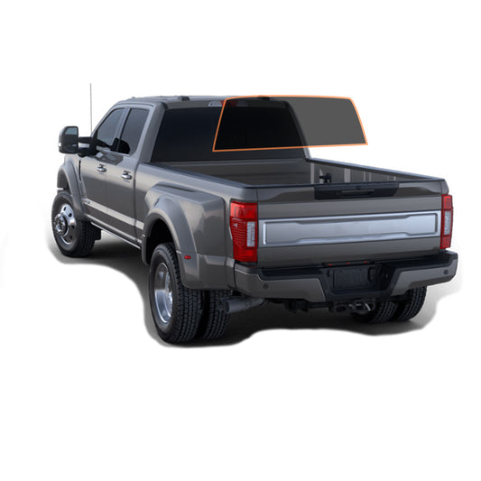 MOTOSHIELD PRO PREMIUM PROFESSIONAL 2MIL CERAMIC WINDOW TINT FILM FOR 2017-2021 FORD F-250 4 DOOR CREW — (REAR WINDSHIELD 15%) + LIFETIME WARRANTY