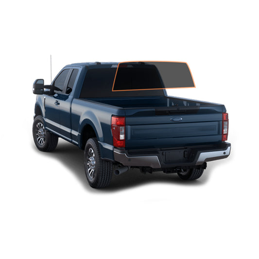 MotoShield Pro Premium Professional 2mil Ceramic Window Tint Film for 2009-2014 Ford F150 Extended Cab — (Solid Rear Windshield 5%) + Lifetime Warranty