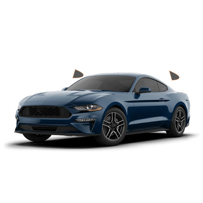 MotoShield Pro Premium Professional 2mil Ceramic Window Tint Film for 2015-2021 Ford Mustang— (Rear Driver/ Passenger 15%) + Lifetime Warranty