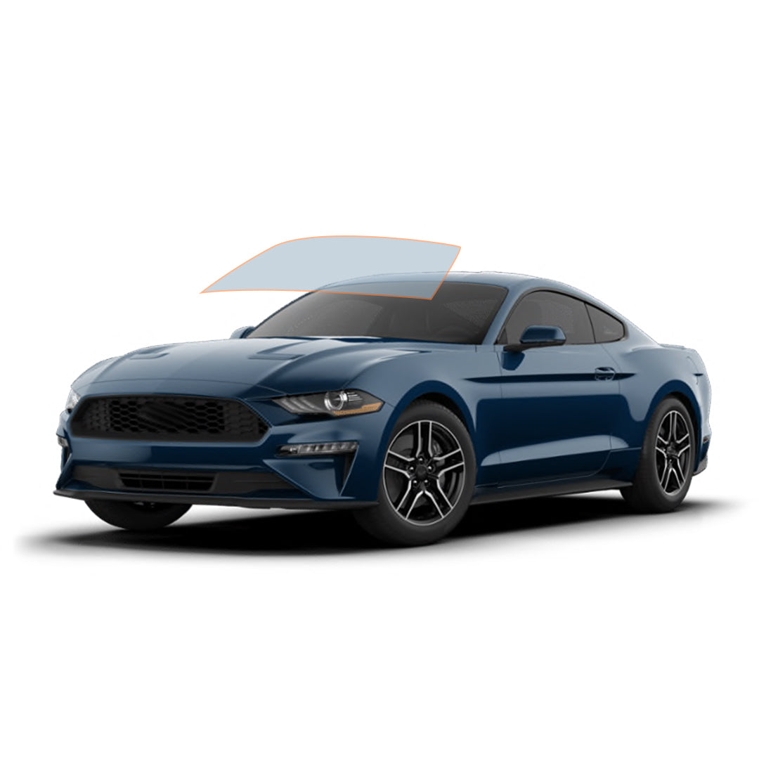 MotoShield Pro Premium Professional 2mil Ceramic Window Tint Film for 2010-2014 Ford Mustang— (Front Windshield 70%) + Lifetime Warranty