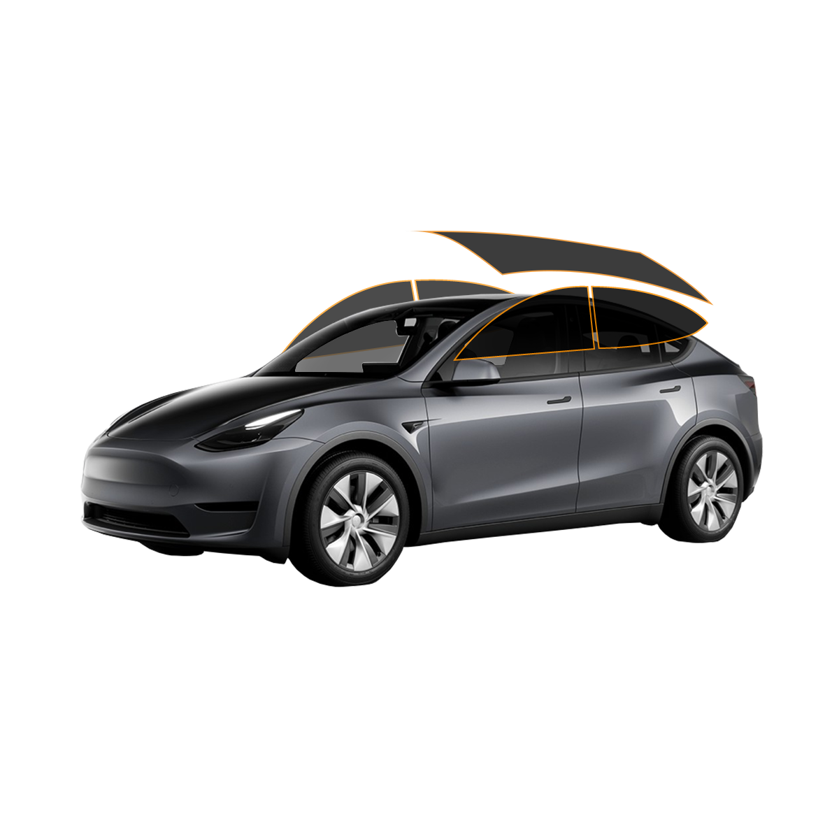 MotoShield Pro Tesla Model Y | Carbon Window Tint | All Sides + Rear + Lifetime Warranty