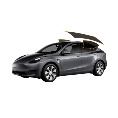 MotoShield Pro Tesla Model Y | Carbon Window Tint | Back 2 Sides + Rear + Lifetime Warranty