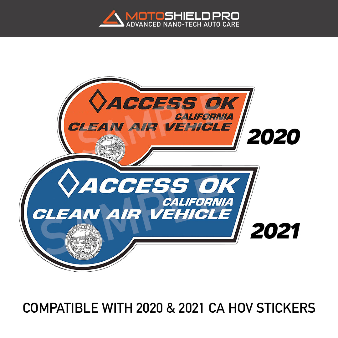 MotoShield Compatible with 2020 ca hov Stickers