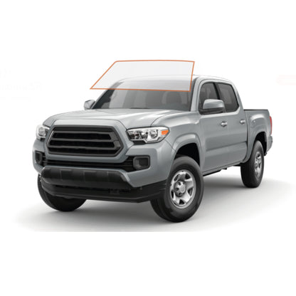 MotoShield Pro Premium Professional 2mil Precut Ceramic Window Tint Film for  2005-2015 Toyota Tacoma Crew Cab  — (Front Windshield 70%) + Lifetime Warranty