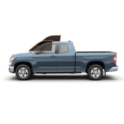 MotoShield Pro Premium Professional 2mil Precut Ceramic Window Tint Film for 2007-2021 Toyota Tundra Double Cab — (Front Driver/Passenger 15%) + Lifetime Warranty