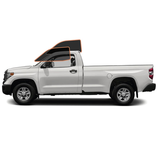 MotoShield Pro Premium Professional 2mil Precut Ceramic Window Tint Film for 2007-2021 Toyota Tundra Standard Cab — (Front Driver/Passenger 35%) + Lifetime Warranty