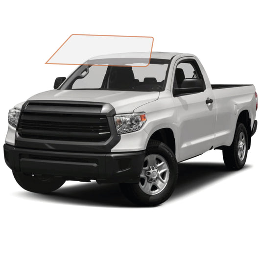 MotoShield Pro Premium Professional 2mil Precut Ceramic Window Tint Film for 2007-2021 Toyota Tundra Standard Cab — (Front Windshield 50%) + Lifetime Warranty