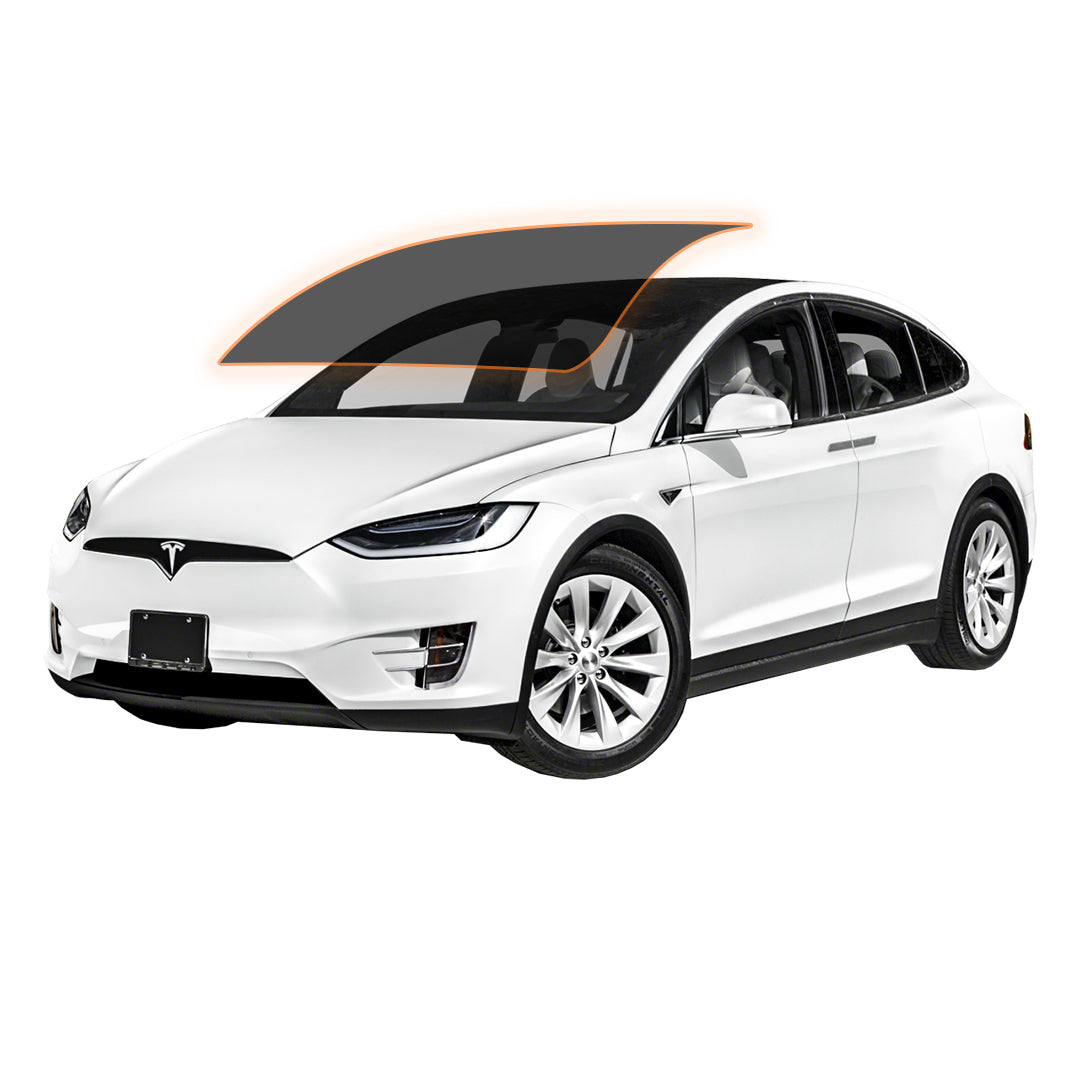 TESLA MODEL X NANO CERAMIC TINT FRONT WINDSHIELD 