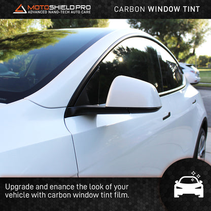 MotoShield Pro  4 Door Car | Carbon Window Tint | All Sides + Rear + Lifetime Warranty