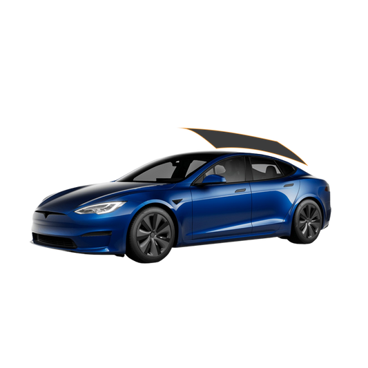 MotoShield Pro Tesla Model S | Carbon Window Tint | Rear Window + Lifetime Warranty
