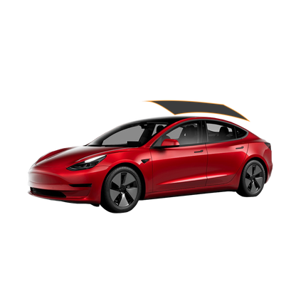 MotoShield Pro Tesla Model 3 | Carbon Window Tint | Rear Panoramic Window + Lifetime Warranty