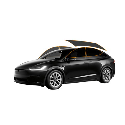 MotoShield Pro Tesla Model X | Carbon Window Tint | All Sides + Rear + Lifetime Warranty